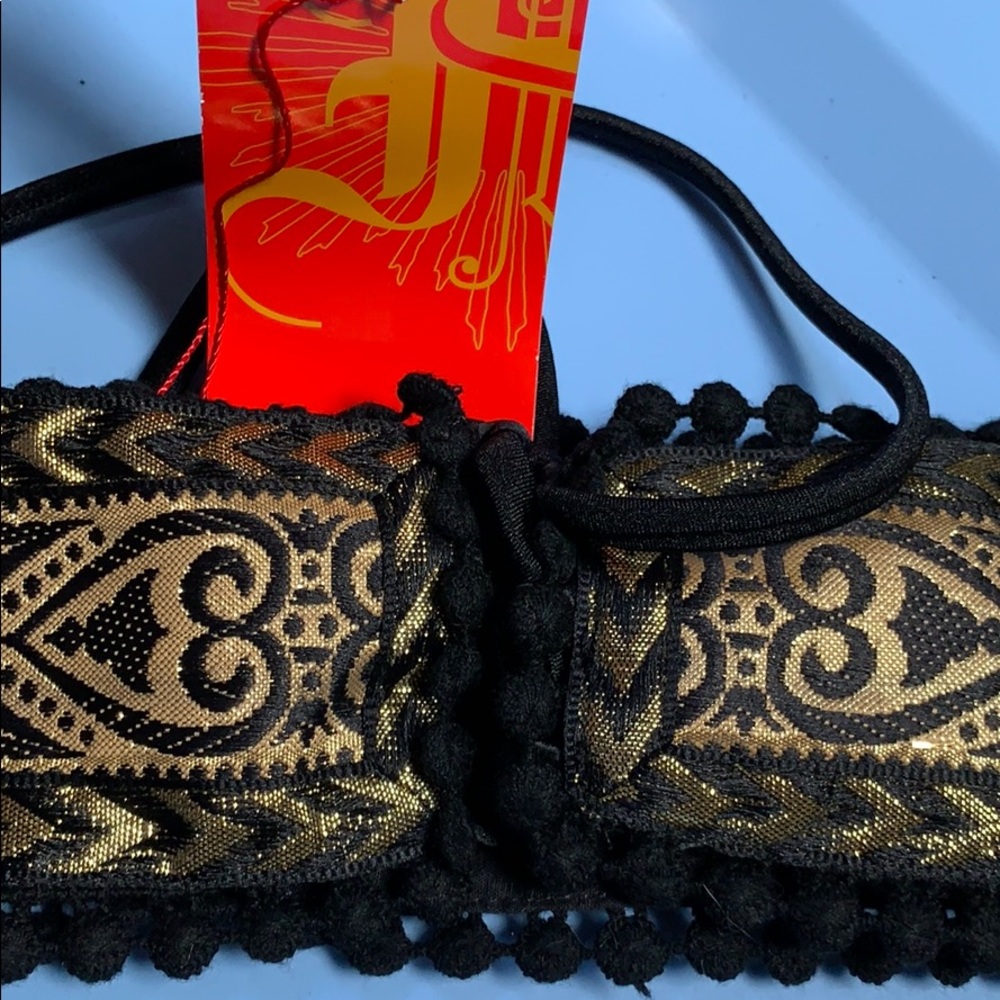 Ingwa Melero Ira belt. Size XS. Black & gold. NWT! - Picture 8 of 8